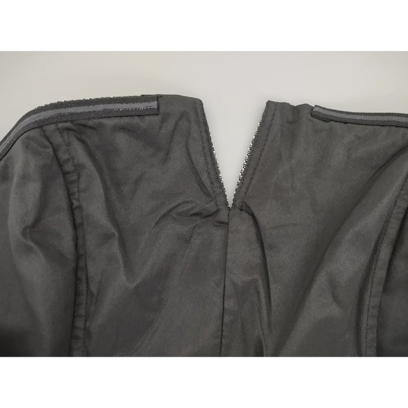 Everly Silvery Metallic Mini Strapless Mini Dress Medium - Picture 9 of 11